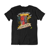 Camiseta Café Belgrado Super Heroes - Lenin de Três