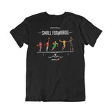 Camiseta Posições do Basquete - Small Forwards - Basquete FM