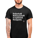 Camiseta Tabela de Ferro - Kosarka & Baloncesto & Krepsinis & Basquete