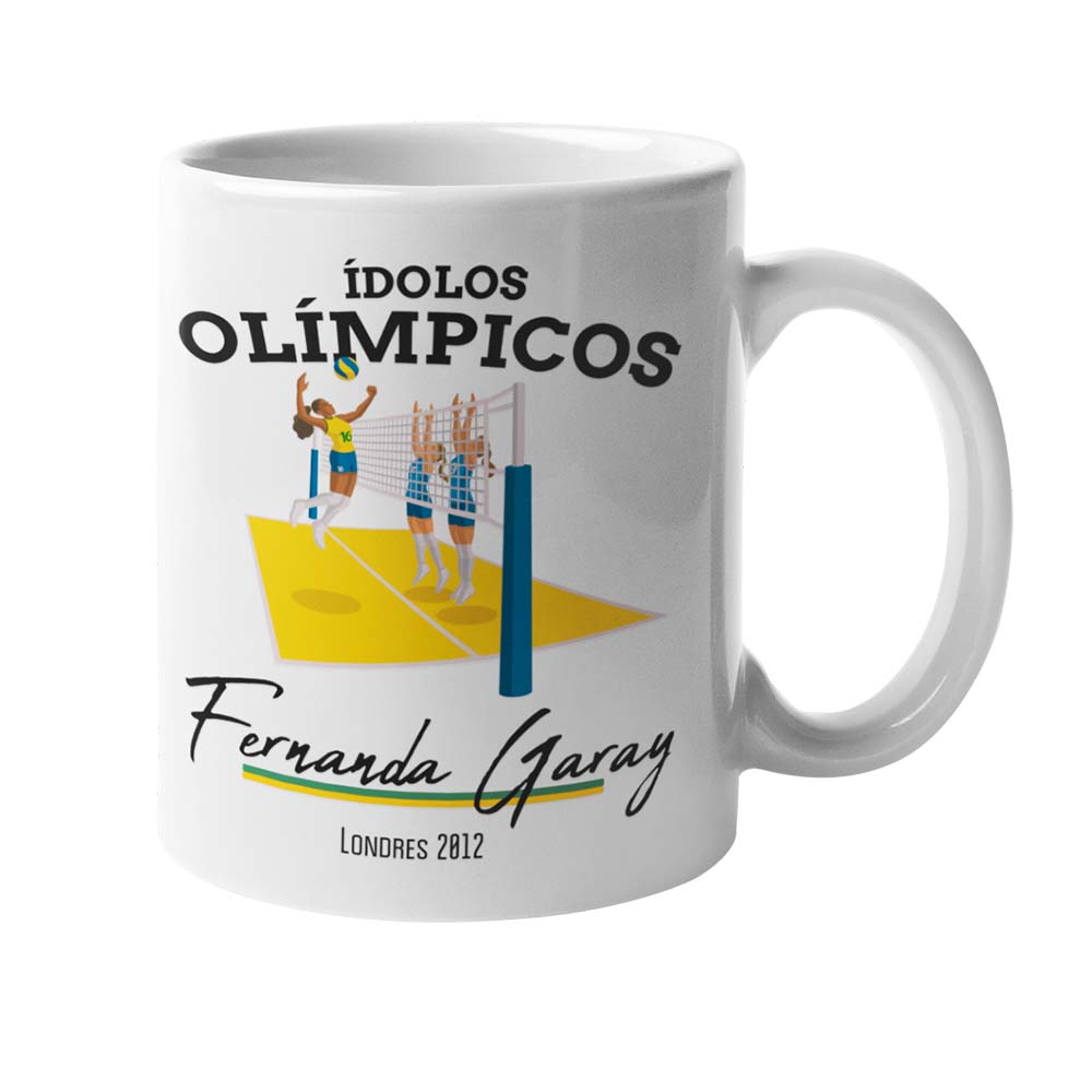 Caneca Ídolos Olímpicos - Fernanda Garay