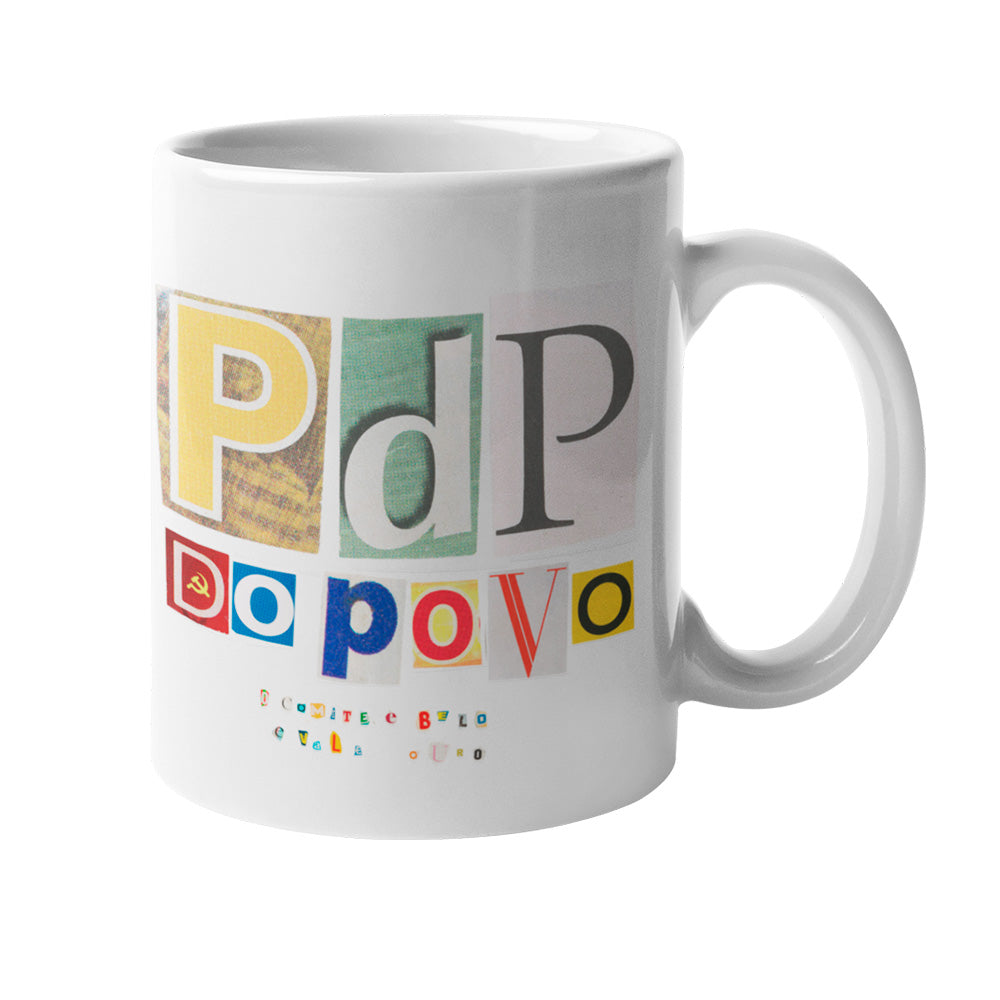 Caneca PDP do Povo - Café Belgrado