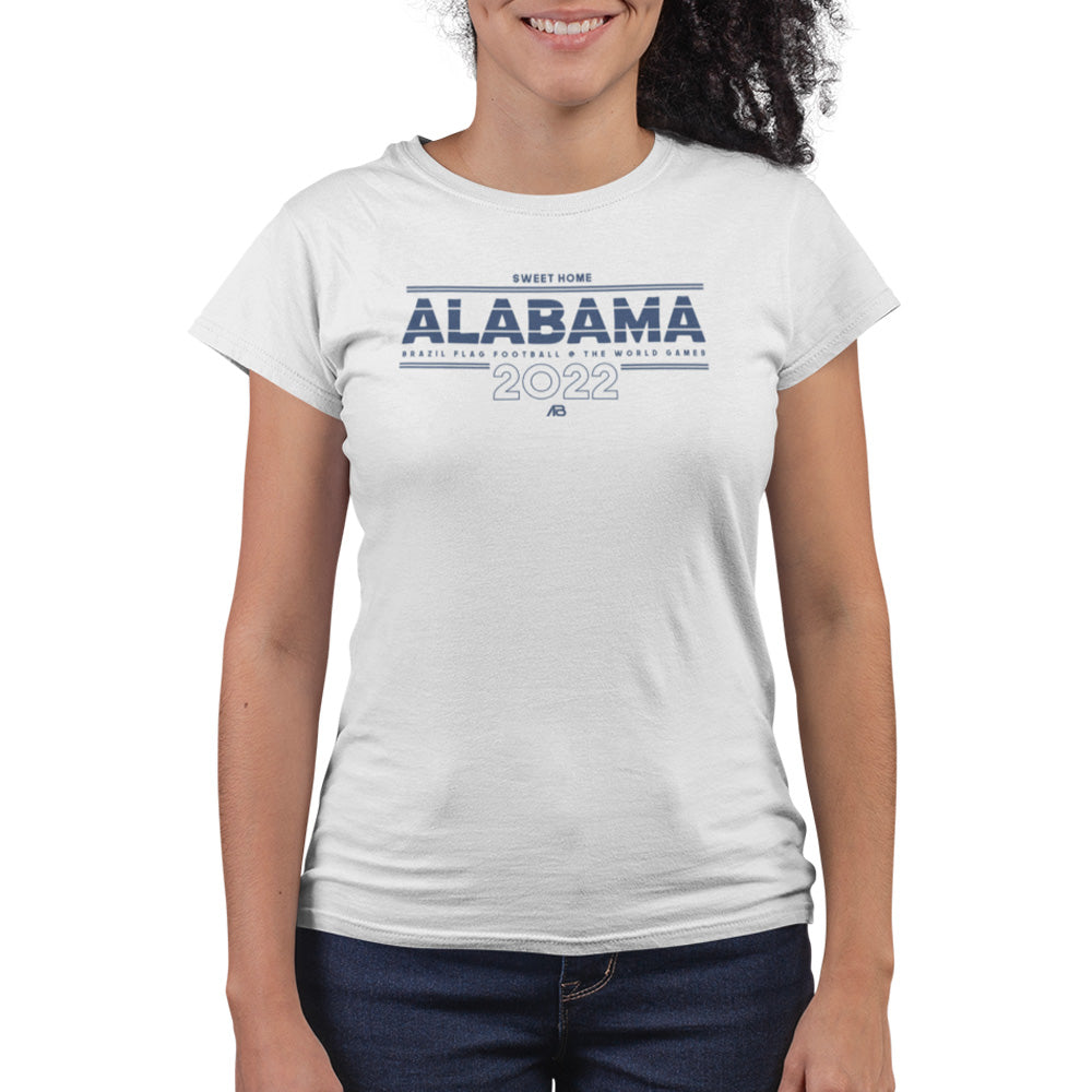 Baby Look Sweet Home Alabama Blue - Amanda Boabaid