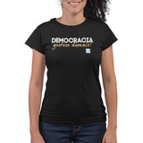 Baby Look Vida de Jornalista - Democracia, Gostoso Demais!