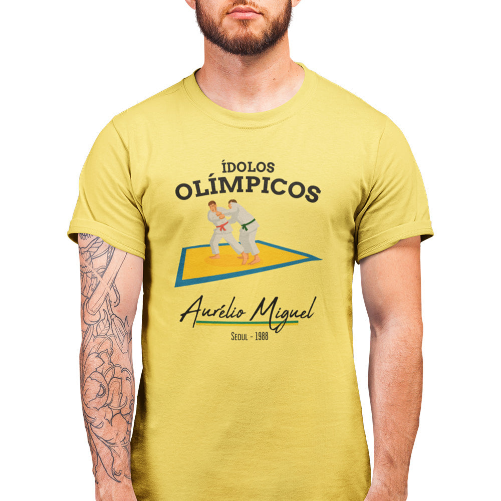 Camiseta Ídolos Olímpicos - Aurélio Miguel