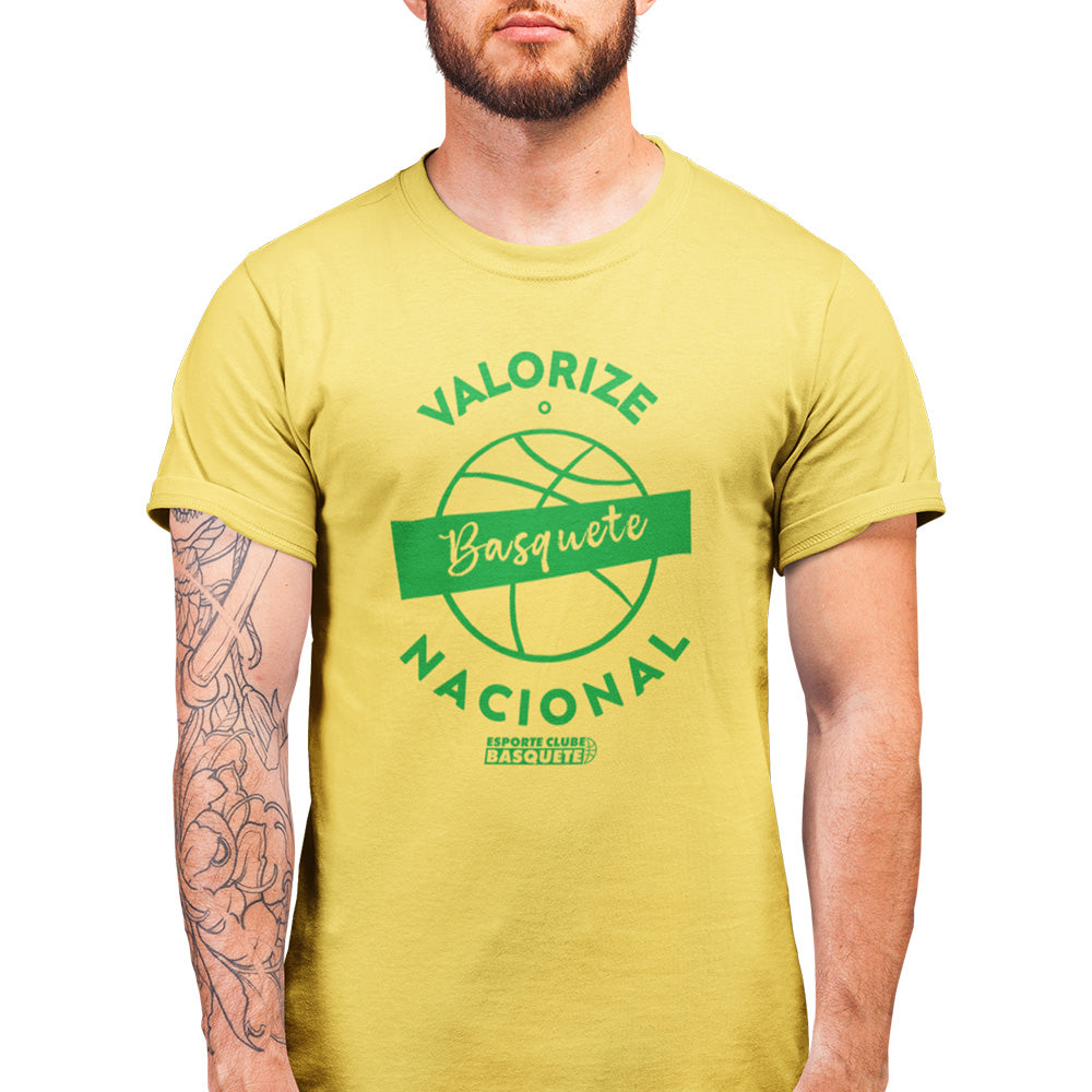 Camiseta Valorize o Basquete Nacional