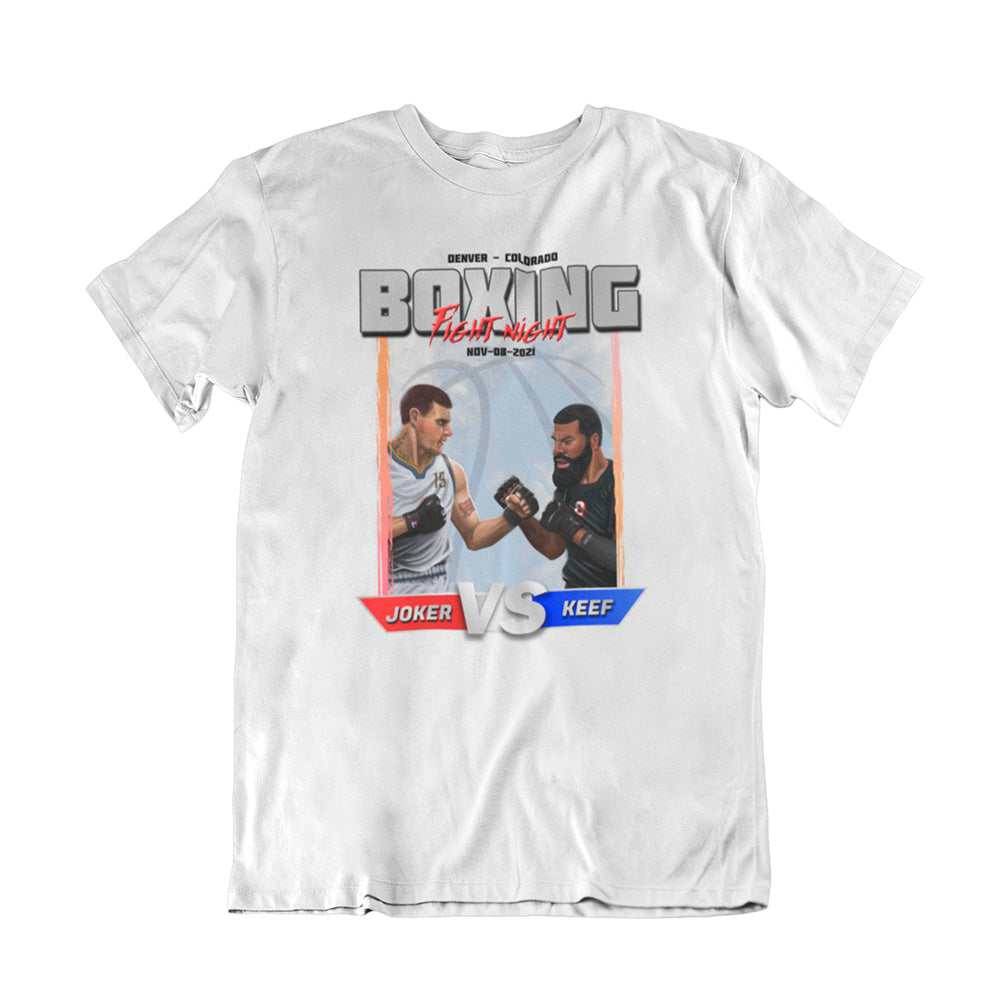 Camiseta Boxing Fight Night - Joker vs Keef