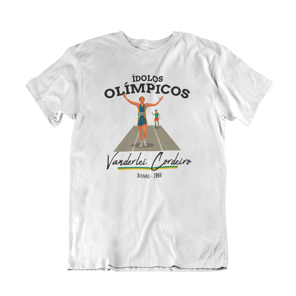 Camiseta Ídolos Olímpicos - Vanderlei Cordeiro