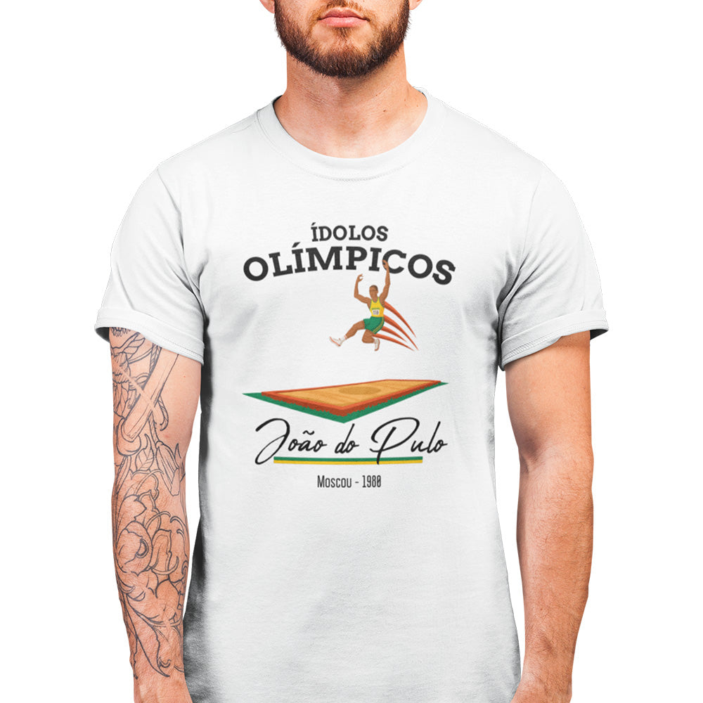Camiseta Ídolos Olímpicos - João do Pulo