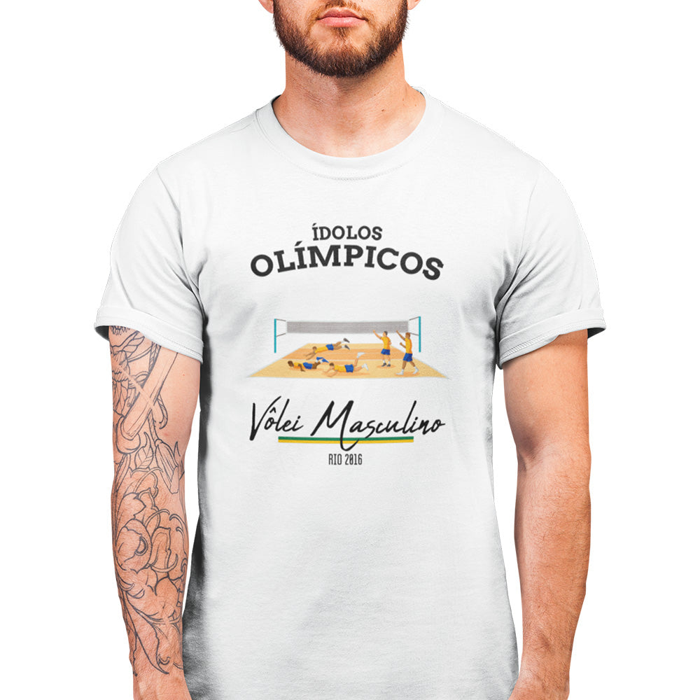 Camiseta Ídolos Olímpicos - Vôlei Masculino