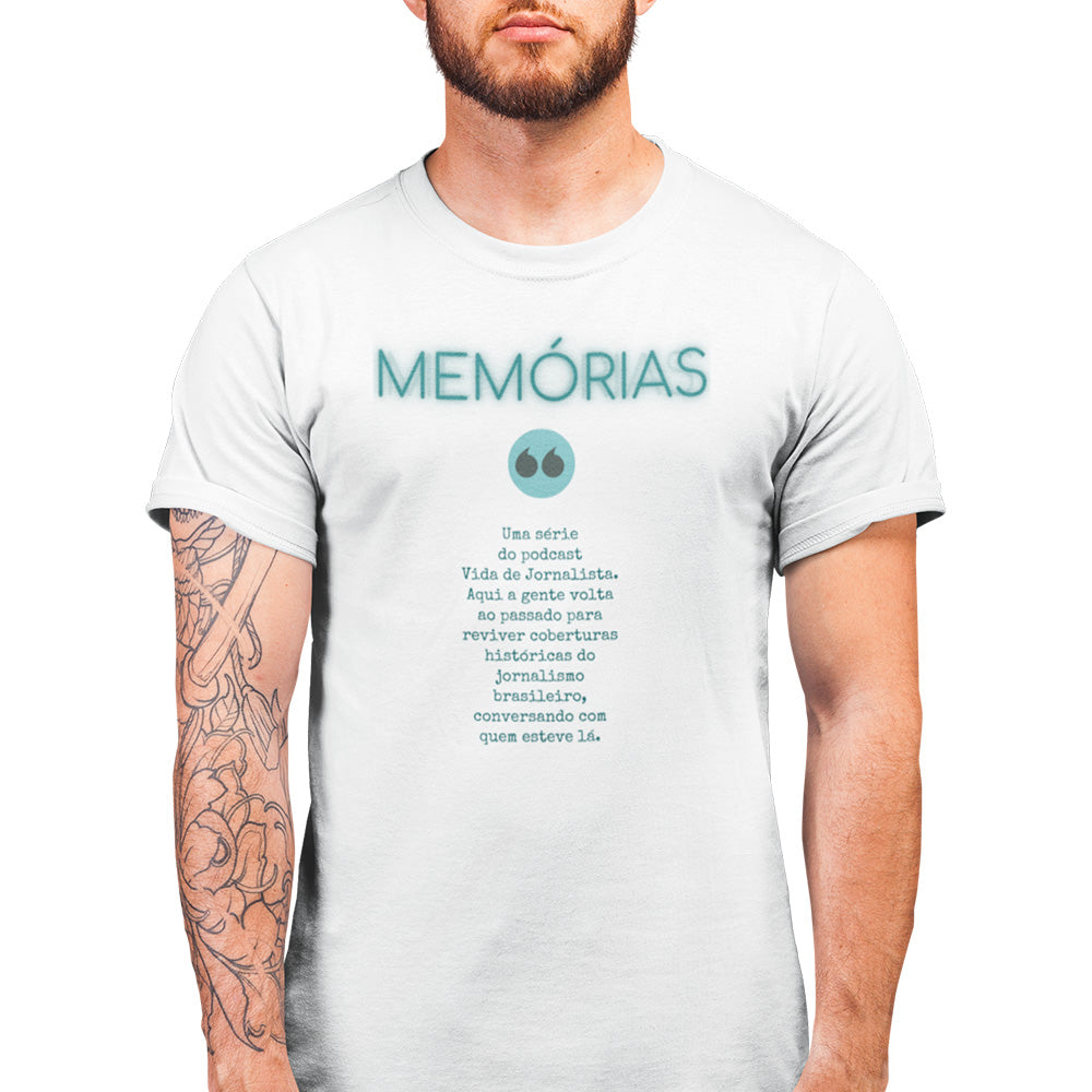 Camiseta Vida de Jornalista - Memórias