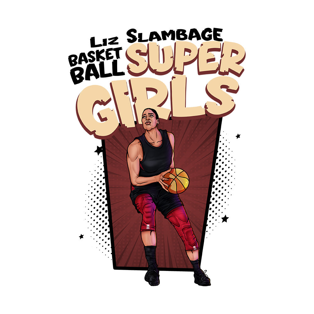 Baby Look Basketball Super Girls - Liz Slambage