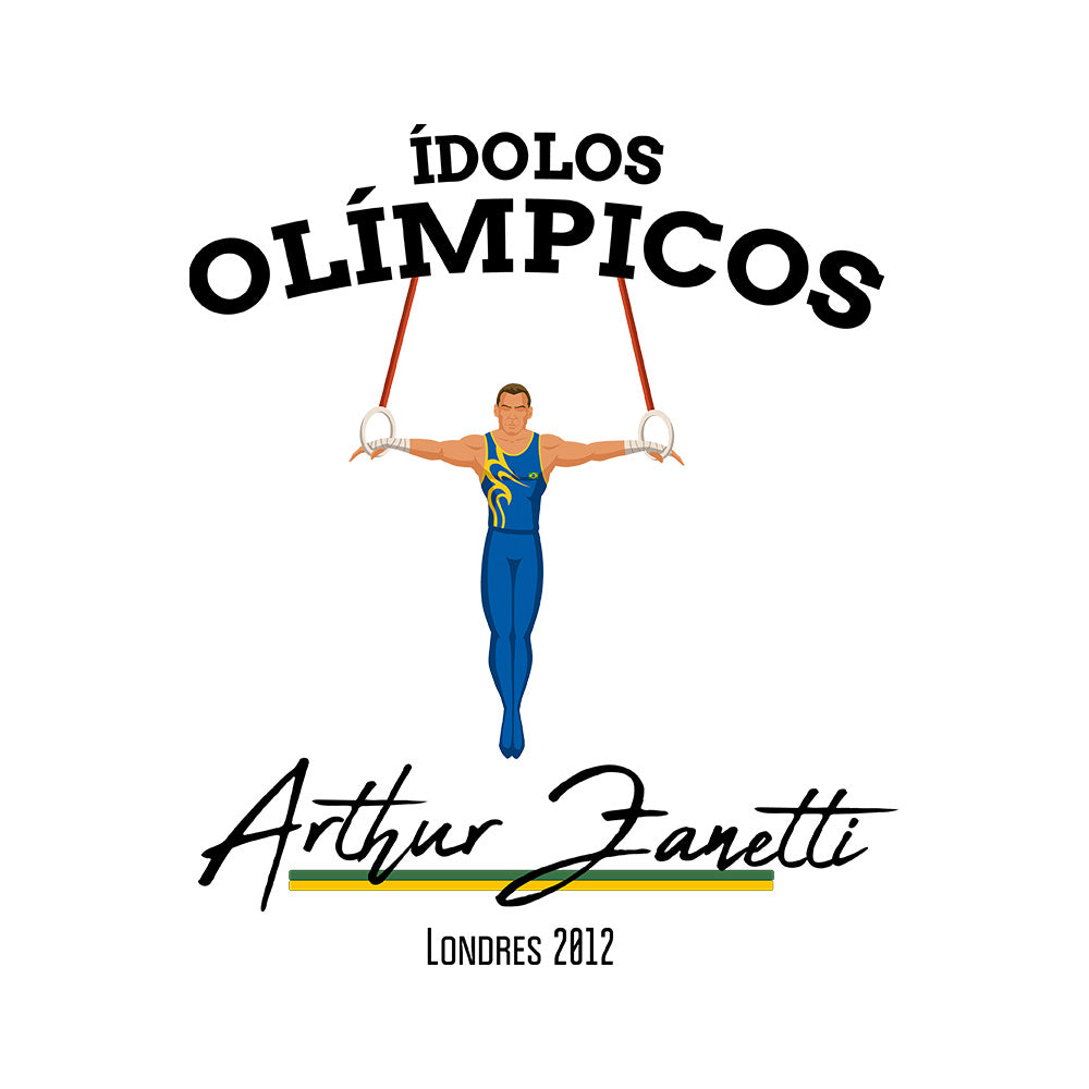 Baby Look Ídolos Olímpicos - Arthur Zanetti