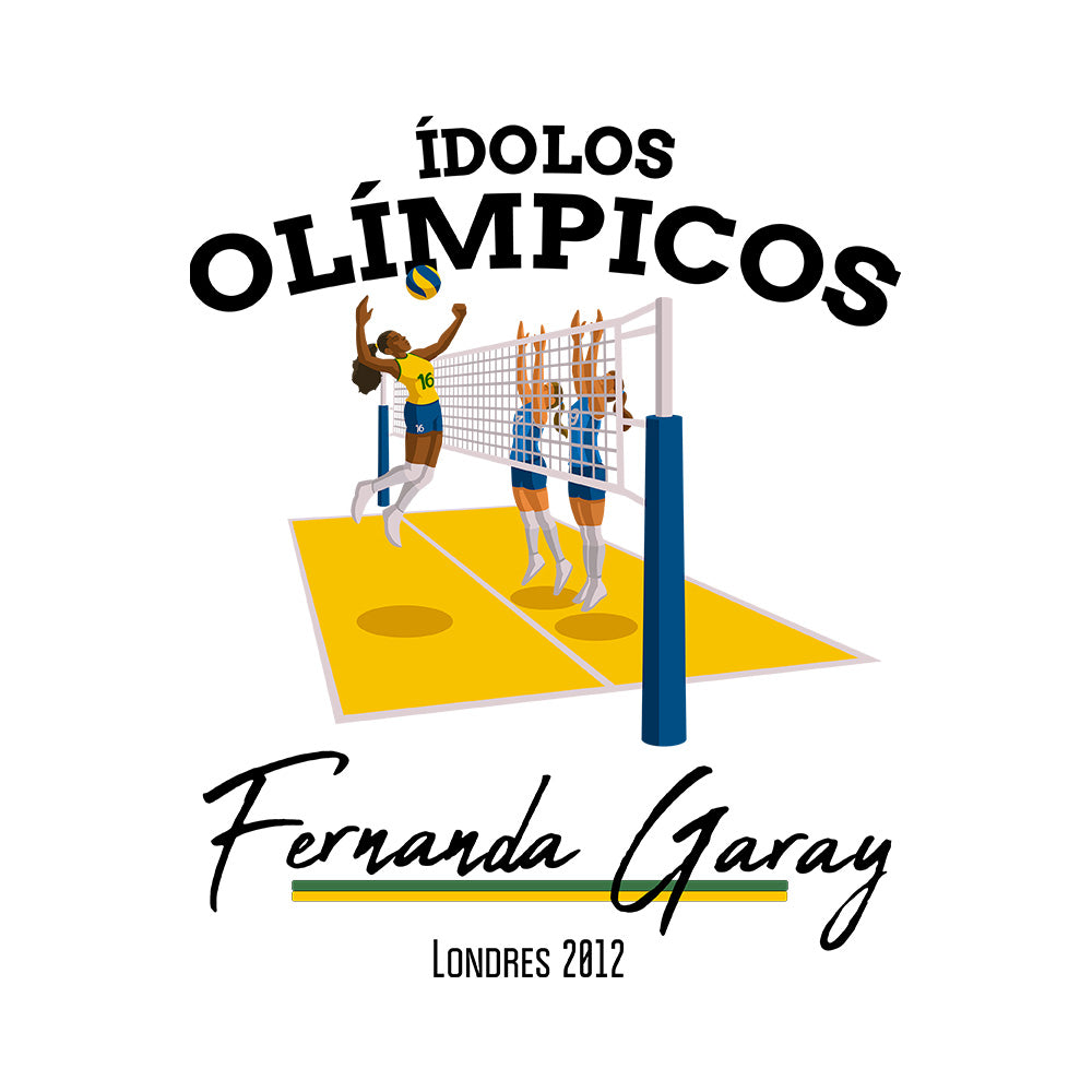 Camiseta Ídolos Olímpicos - Fernanda Garay