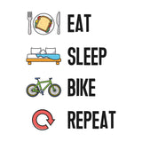 Baby Look Eat, Sleep, Bike, Repeat
