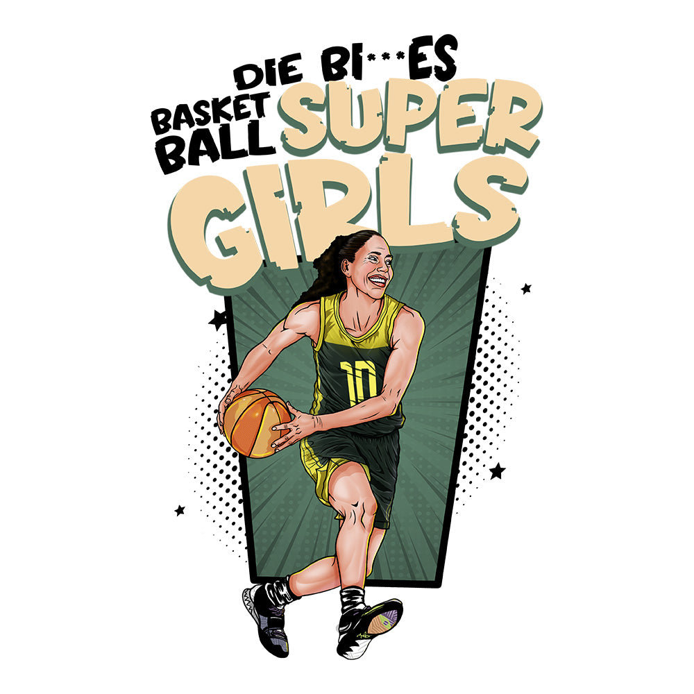 Baby Look Basketball Super Girls - Die Bi***es