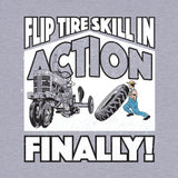 Camiseta Flip Tire Skill in Action