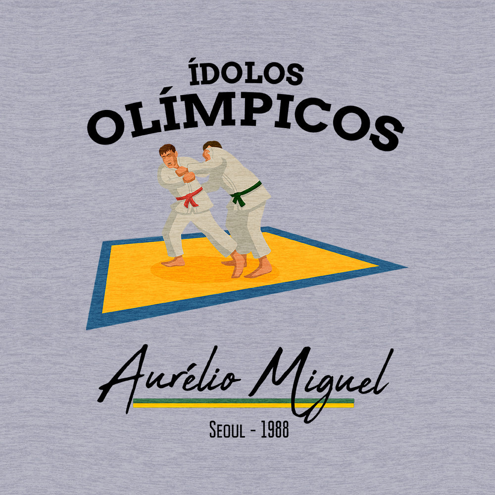 Camiseta Ídolos Olímpicos - Aurélio Miguel