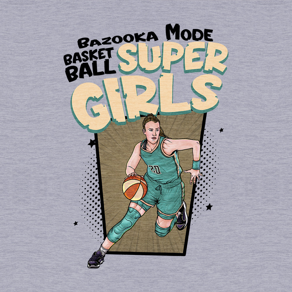 Baby Look Basketball Super Girls - Bazooka Mode