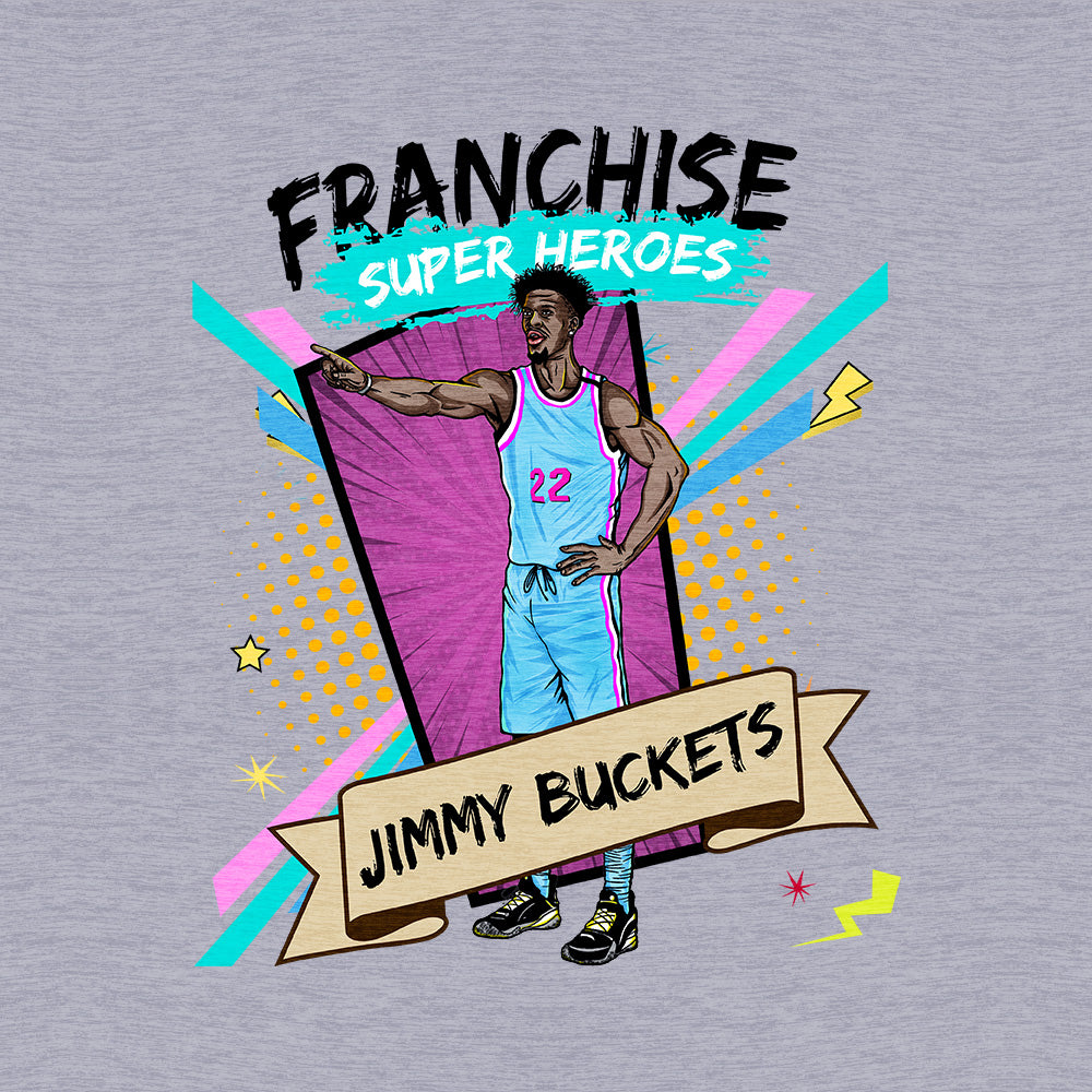 Camiseta Franchise Super Heroes - Jimmy Buckets