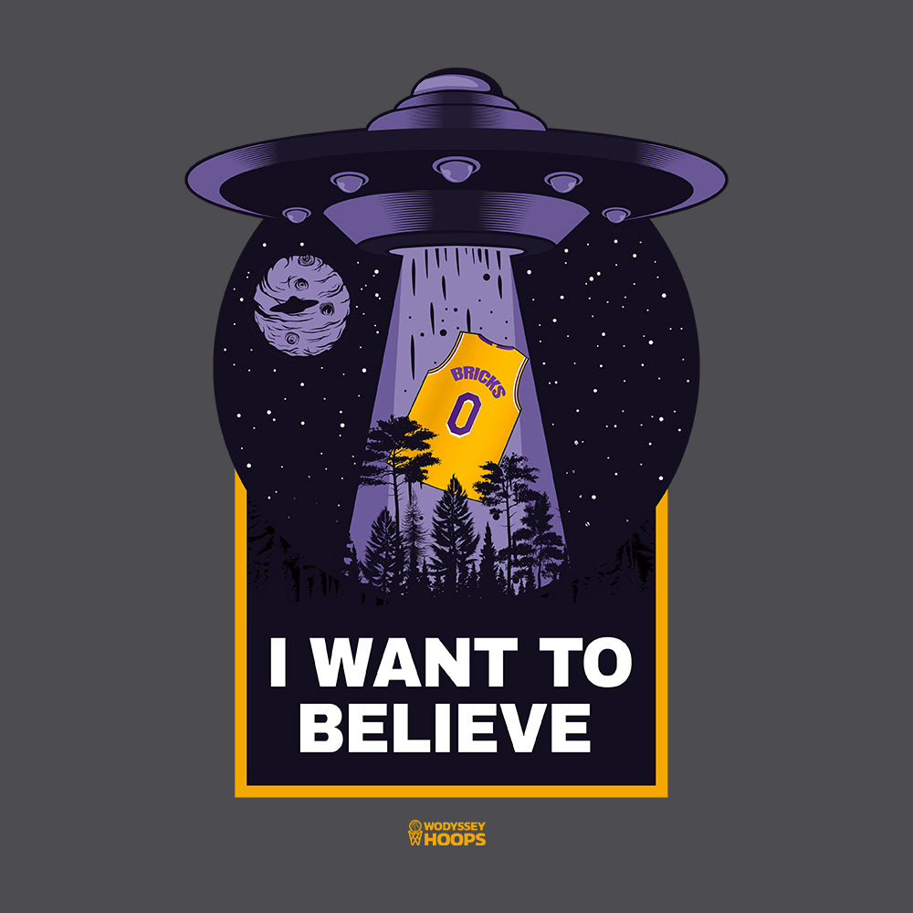 Camiseta I Want to Believe