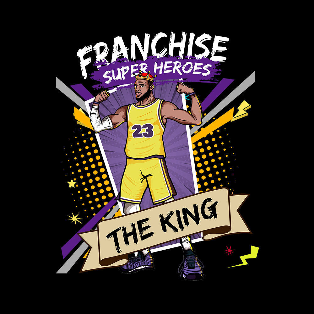 Camiseta Franchise Super Heroes - The King