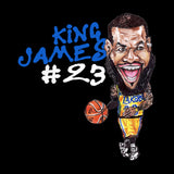 Camiseta King James #23