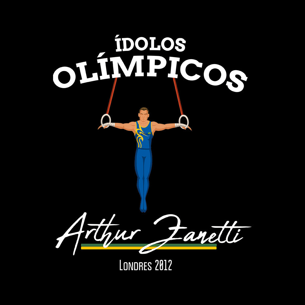 Baby Look Ídolos Olímpicos - Arthur Zanetti