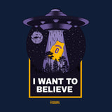 Camiseta I Want to Believe
