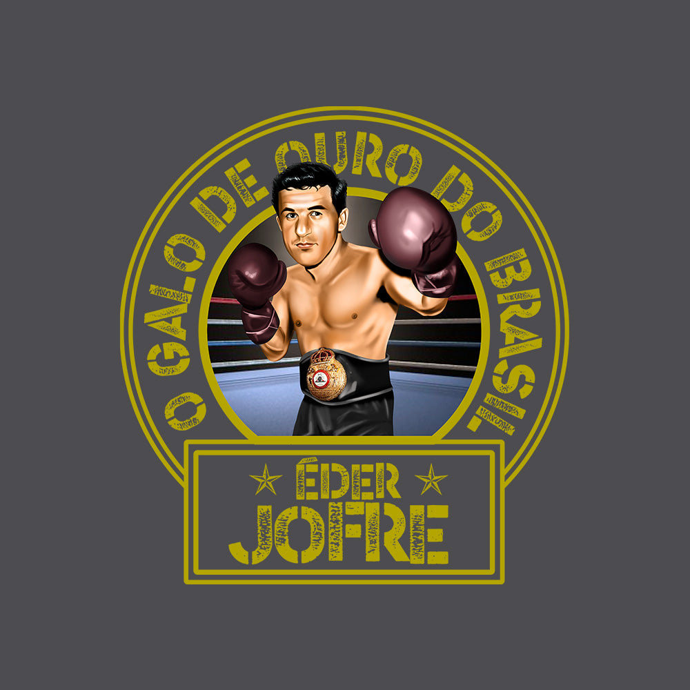 Camiseta Eder Jofre - O galo de ouro do Brasil