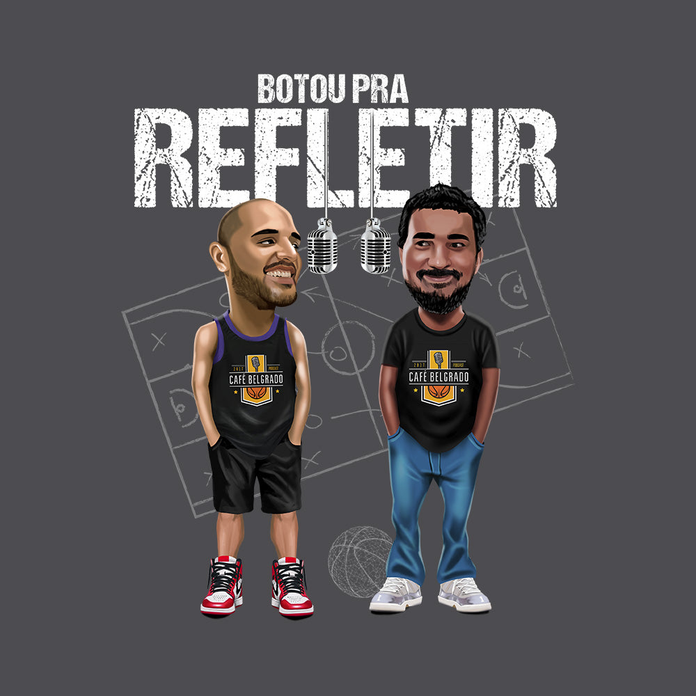 Camiseta Botou pra Refletir - Café Belgrado