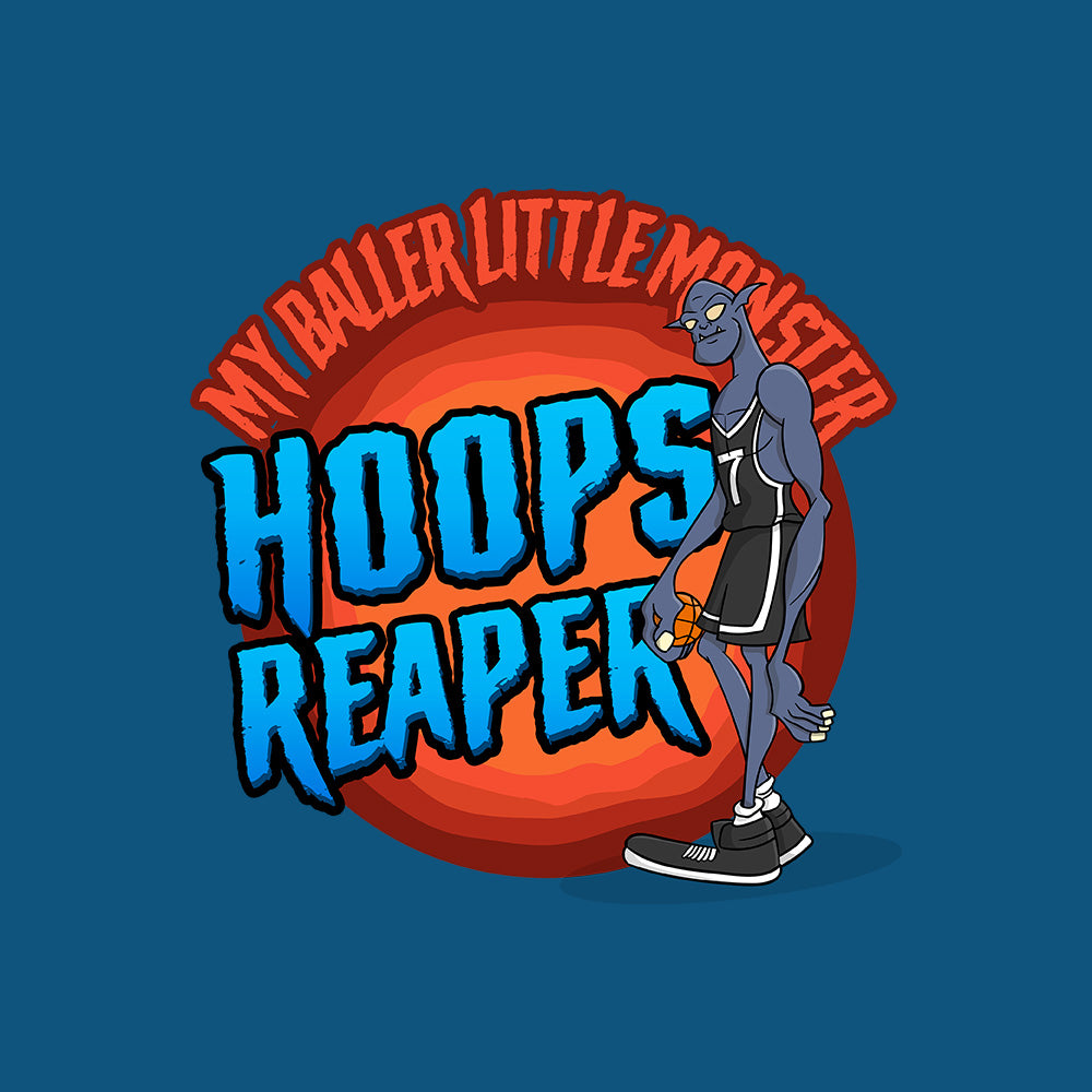 Camiseta My Baller Little Monster - Hoops Reaper