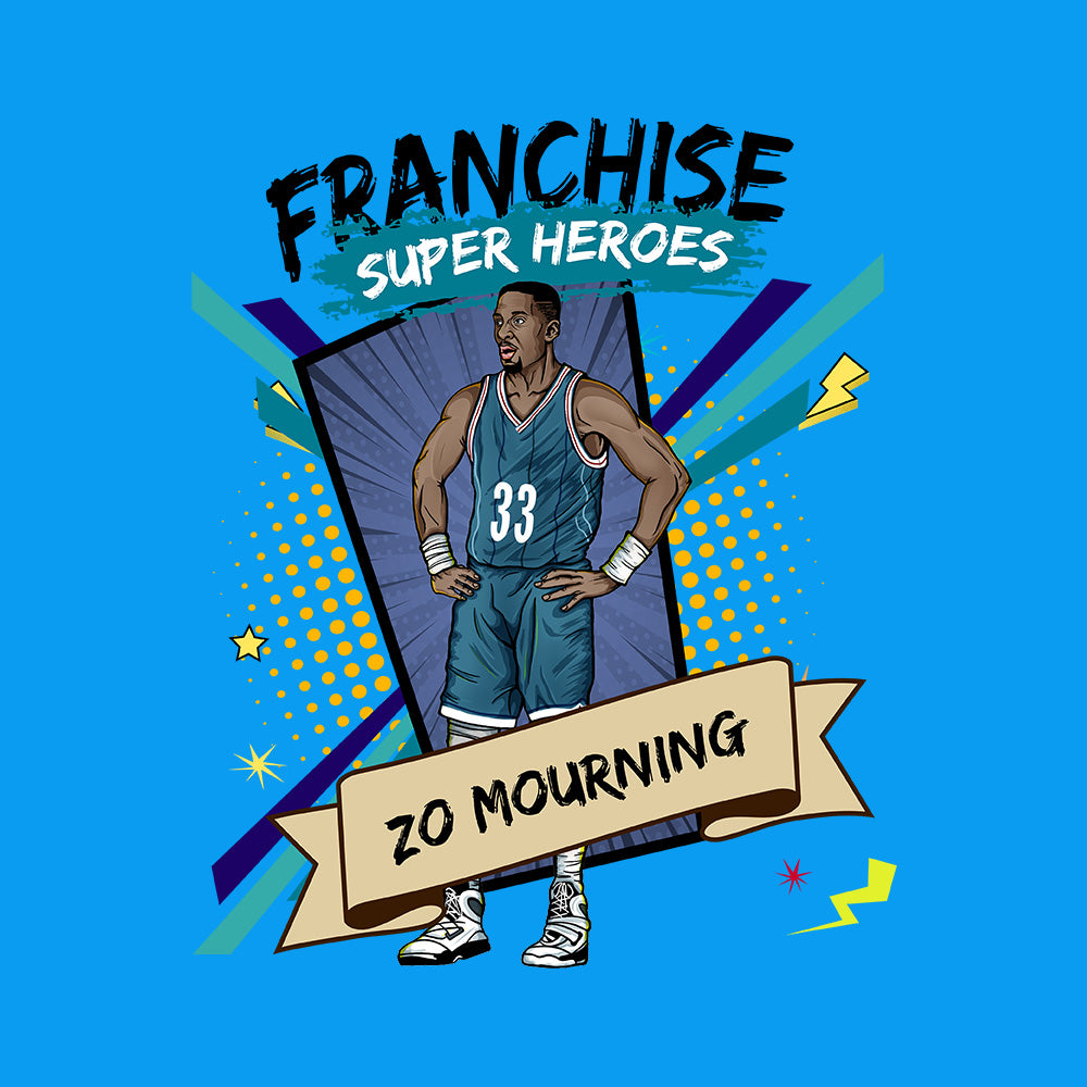 Camiseta Franchise Super Heroes - Zo Mourning