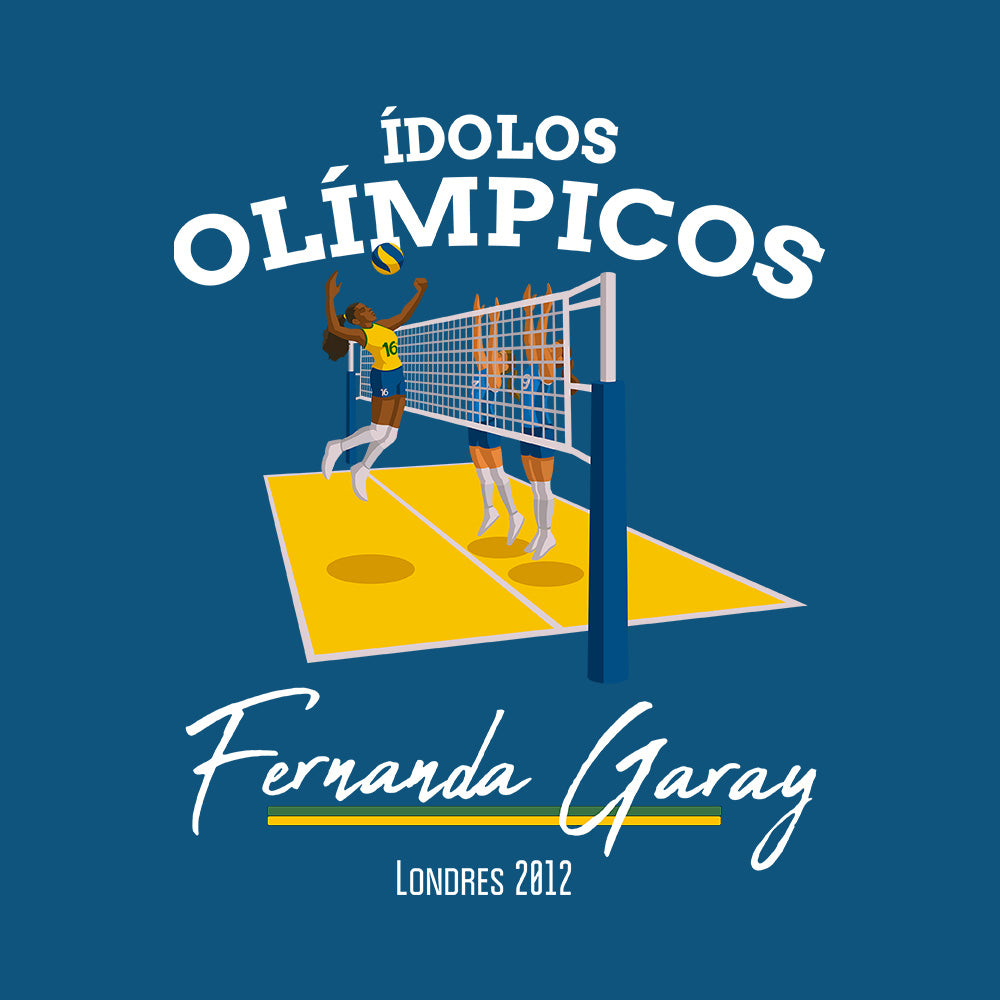 Camiseta Ídolos Olímpicos - Fernanda Garay