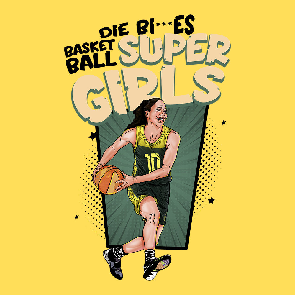 Baby Look Basketball Super Girls - Die Bi***es