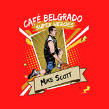 Baby Look Café Belgrado Super Heroes - Mike Scott