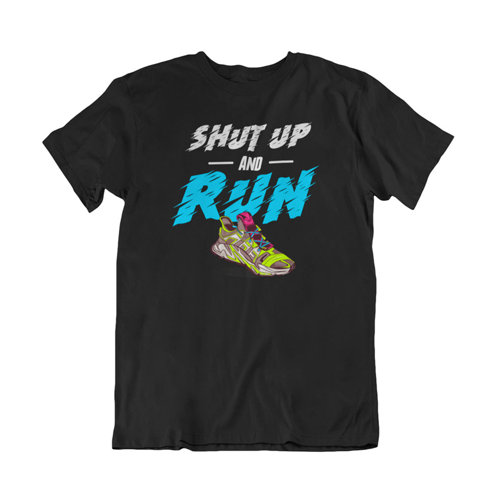 Camiseta Shut Up and Run