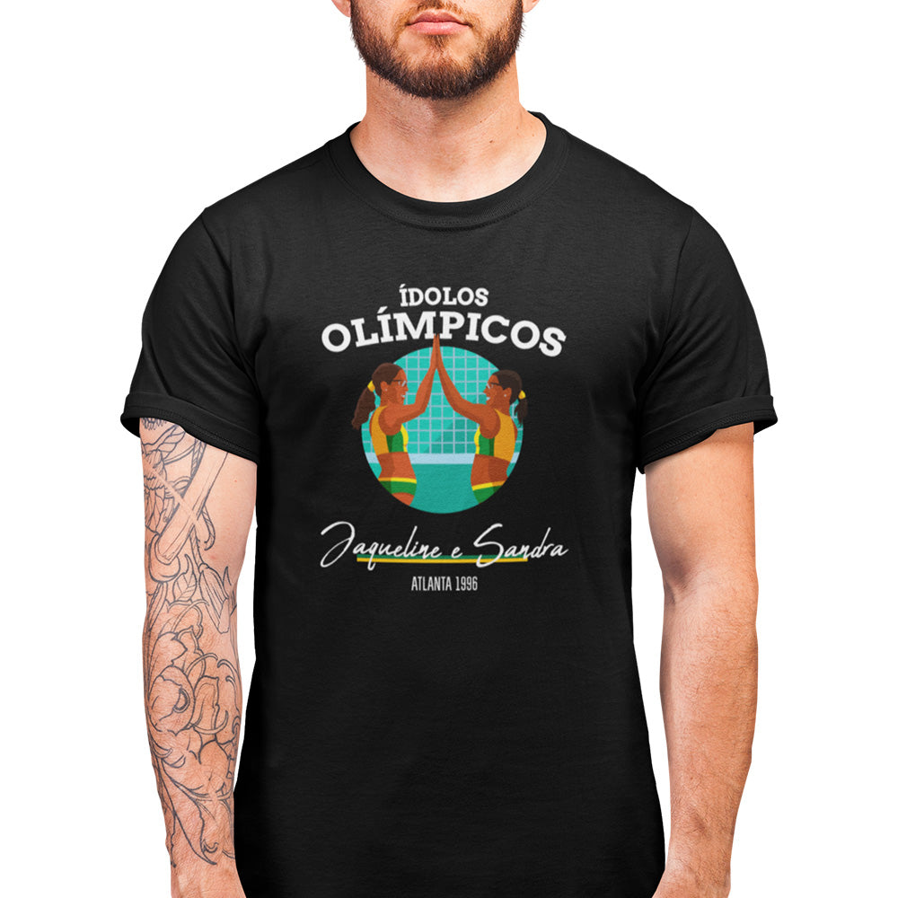 Camiseta Ídolos Olímpicos - Jaqueline e Sandra