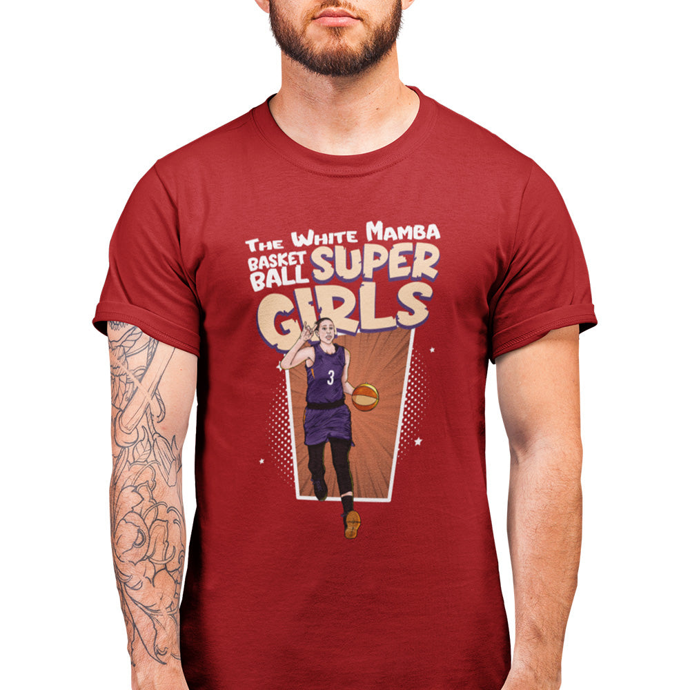 Camiseta Basketball Super Girls - The White Mamba
