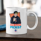 Caneca Aceitas Picks - Nba das Mina