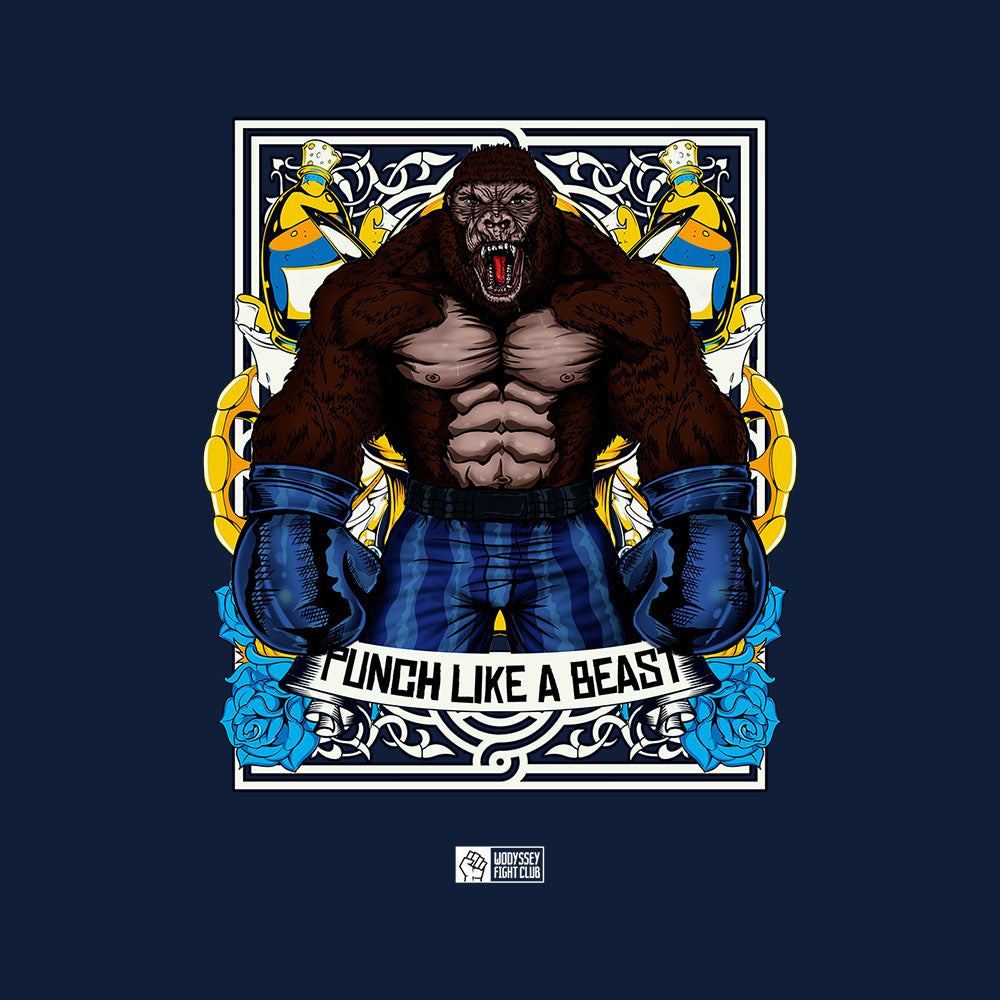 Camiseta Punch Like a Beast