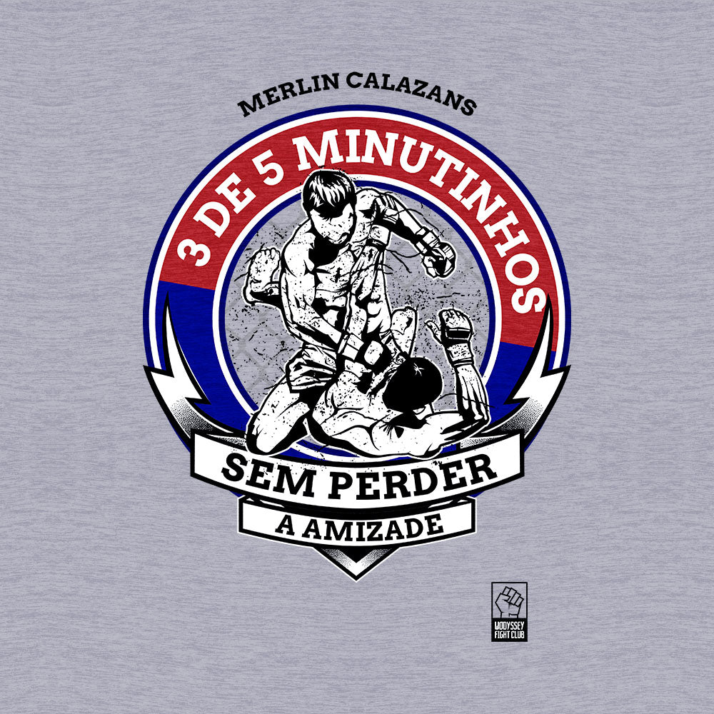 Camiseta 3 de 5 Minutinhos - Merlin Calazans