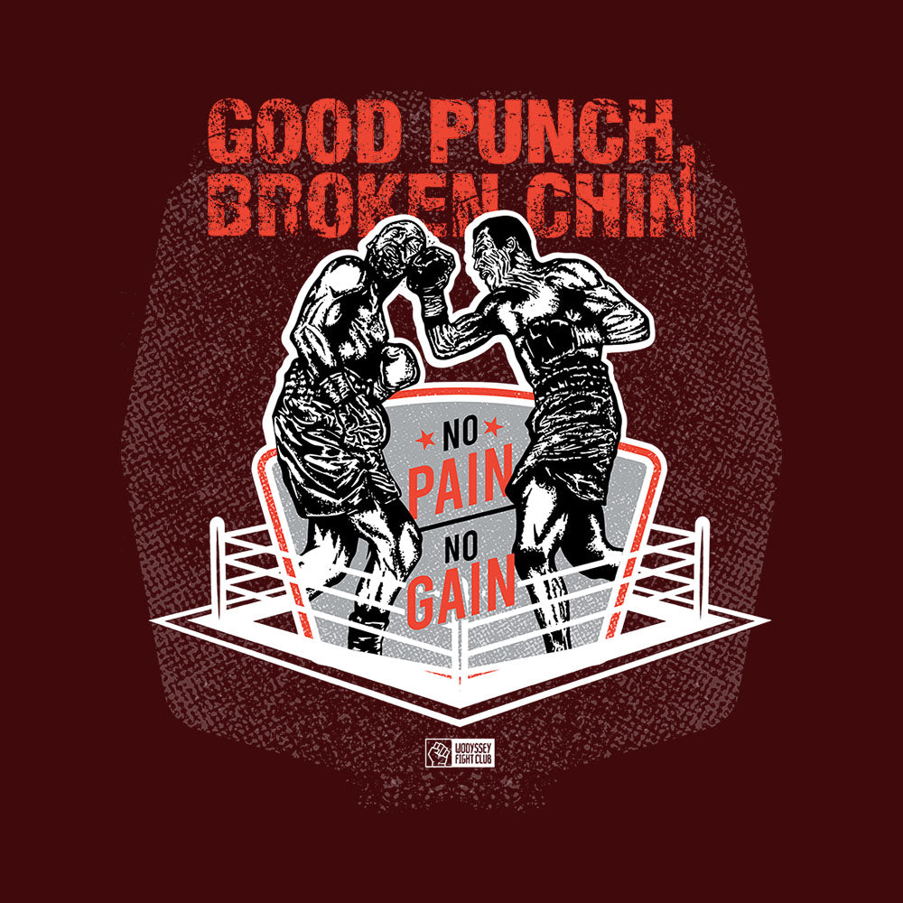 Camiseta Good Punch, Broken Chin